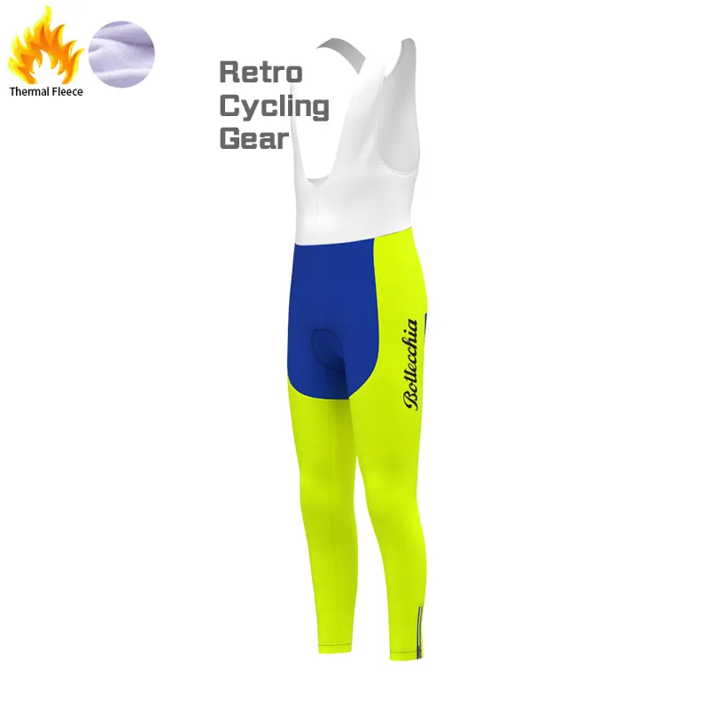 1989 ADR Fleece Retro Cycling Bib Pants