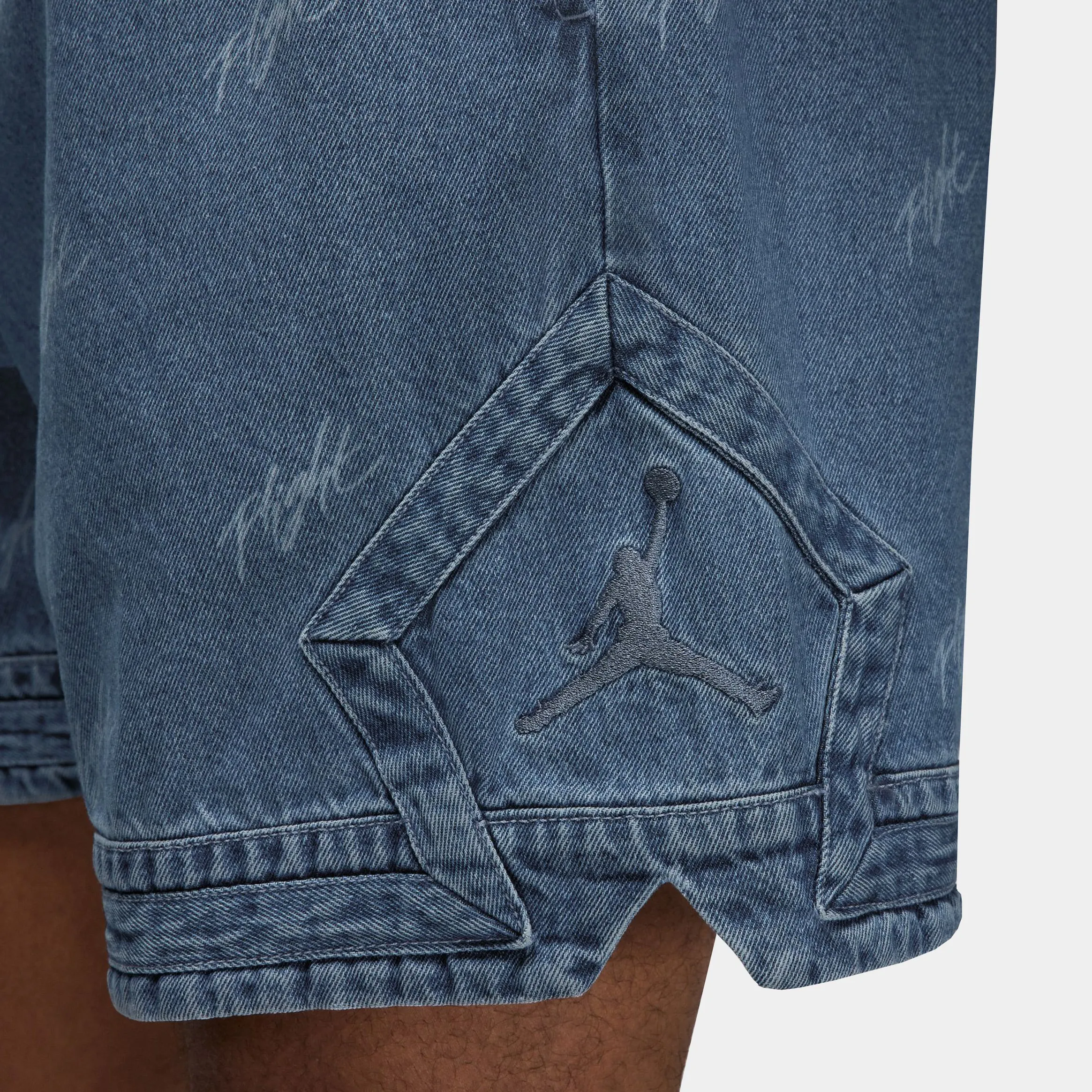 Air Denim Mens Shorts (Blue Grey)