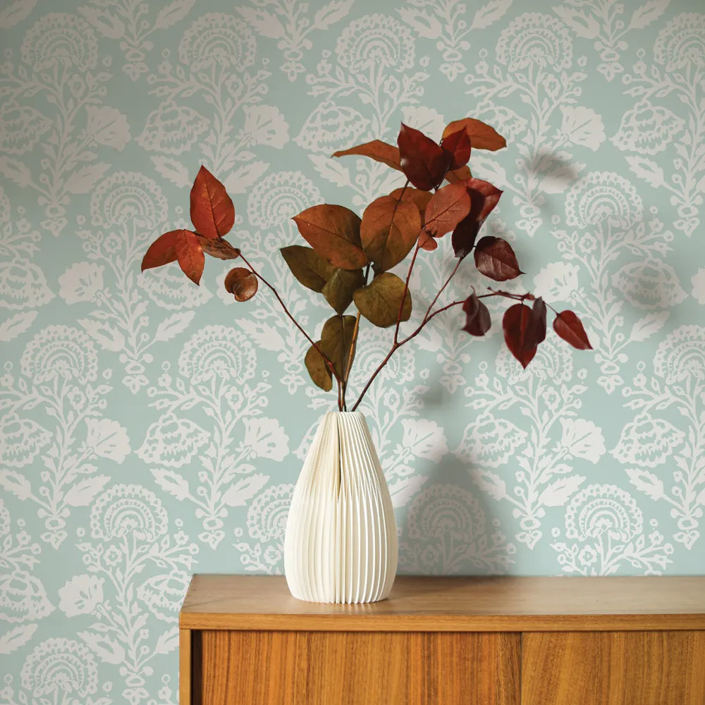 Floral Damask Peel and Stick Wallpaper