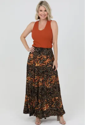 Floral Maxi Skirt