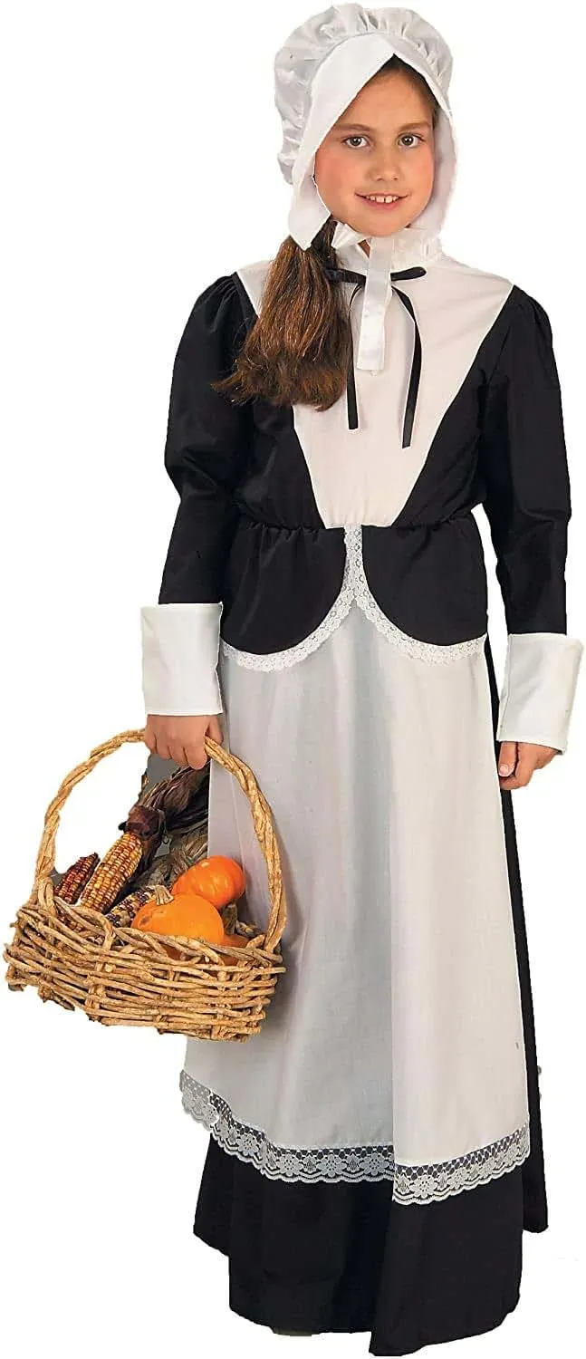 Forum Novelties Girl Colonial Pilgrim Costume