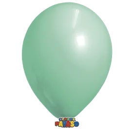 Globos Payaso 10in Balloon Pastel Light Green 50ct