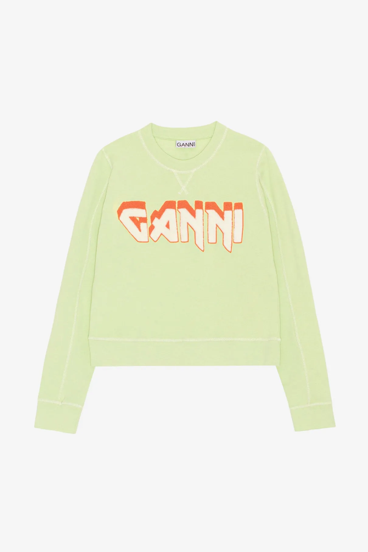 Isoli Ganni Rock Sweatshirt - Lily Green