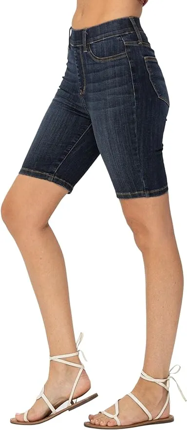 Judy Blue High Waist Bermuda Denim Short 150159