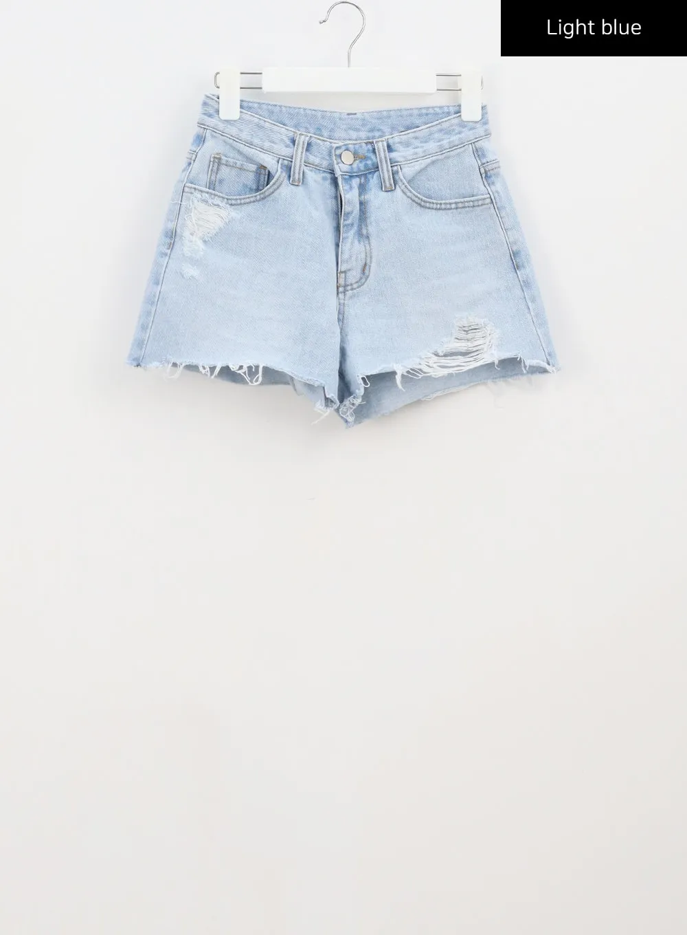 Light Wash Denim Shorts CA305