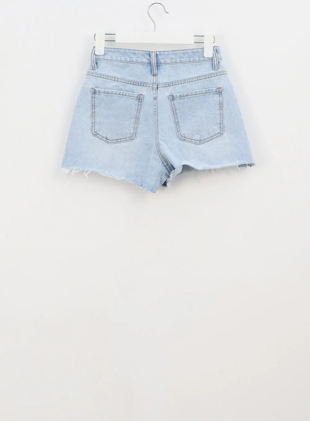 Light Wash Denim Shorts CA305