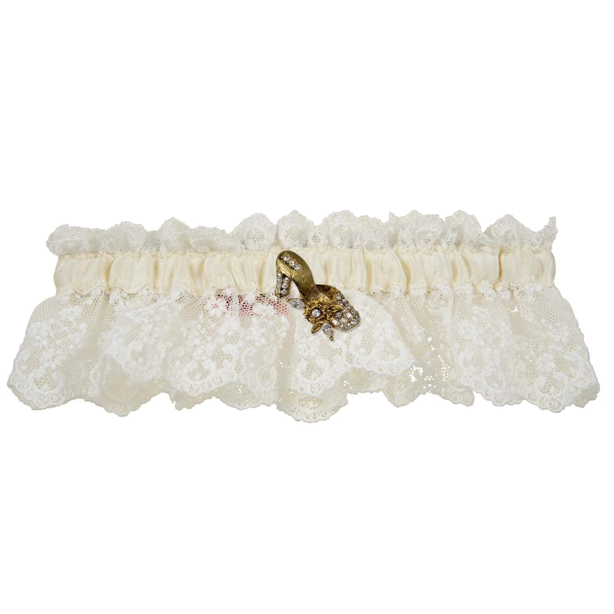 Love Wedding Garter - Ivory