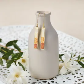 Sahara Reversible Mini Bar Earrings