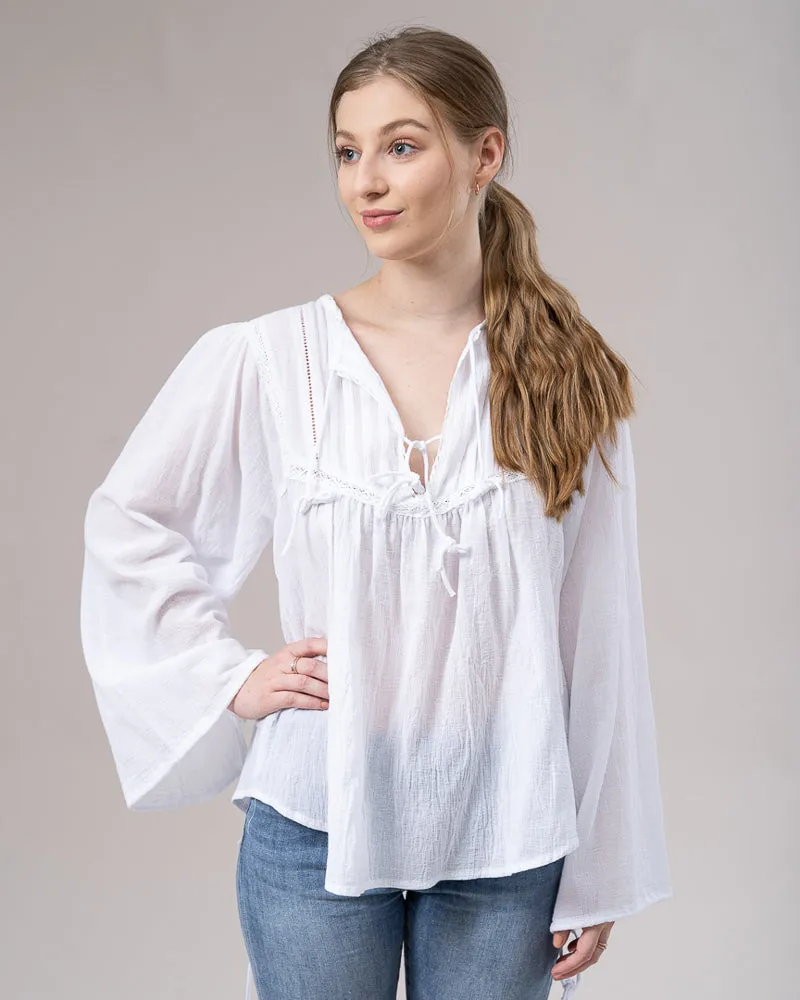 Sassy Cotton Blouse