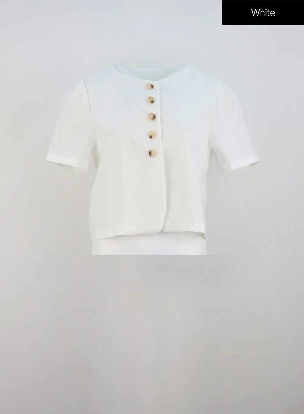 Short Sleeve Button Jacket OU323