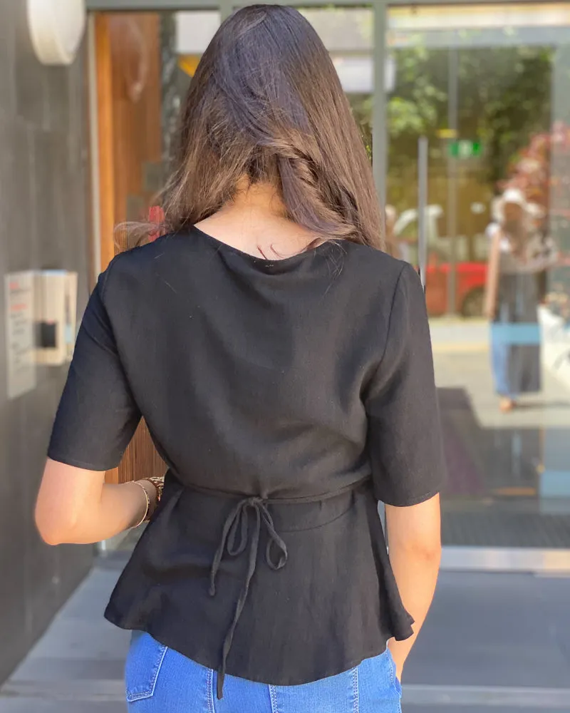 Sienna Linen Blouse