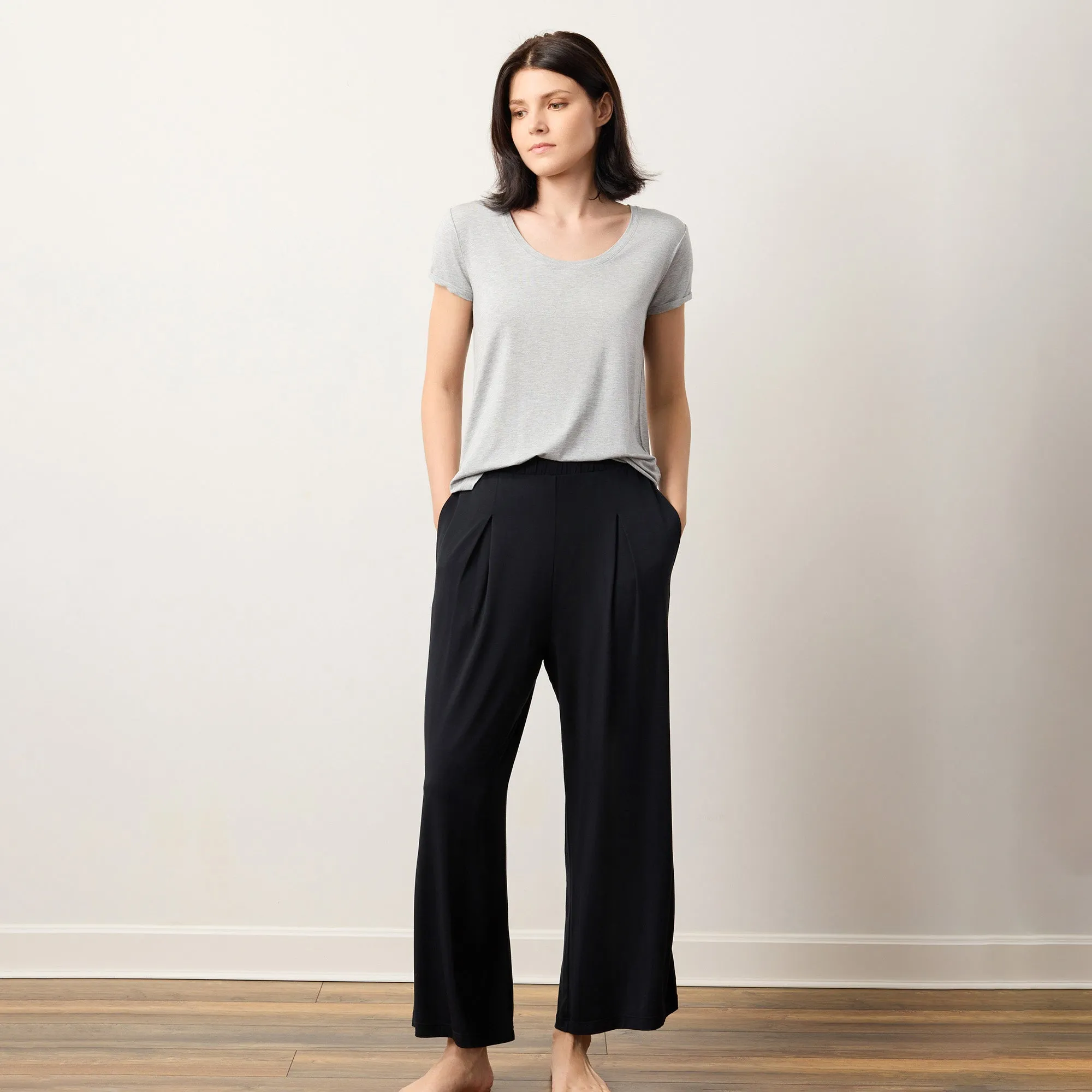 Silktouch TENCEL™ Wide-Leg Pants