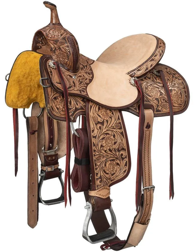 Silver Royal Youth Moulton Barrel Saddle