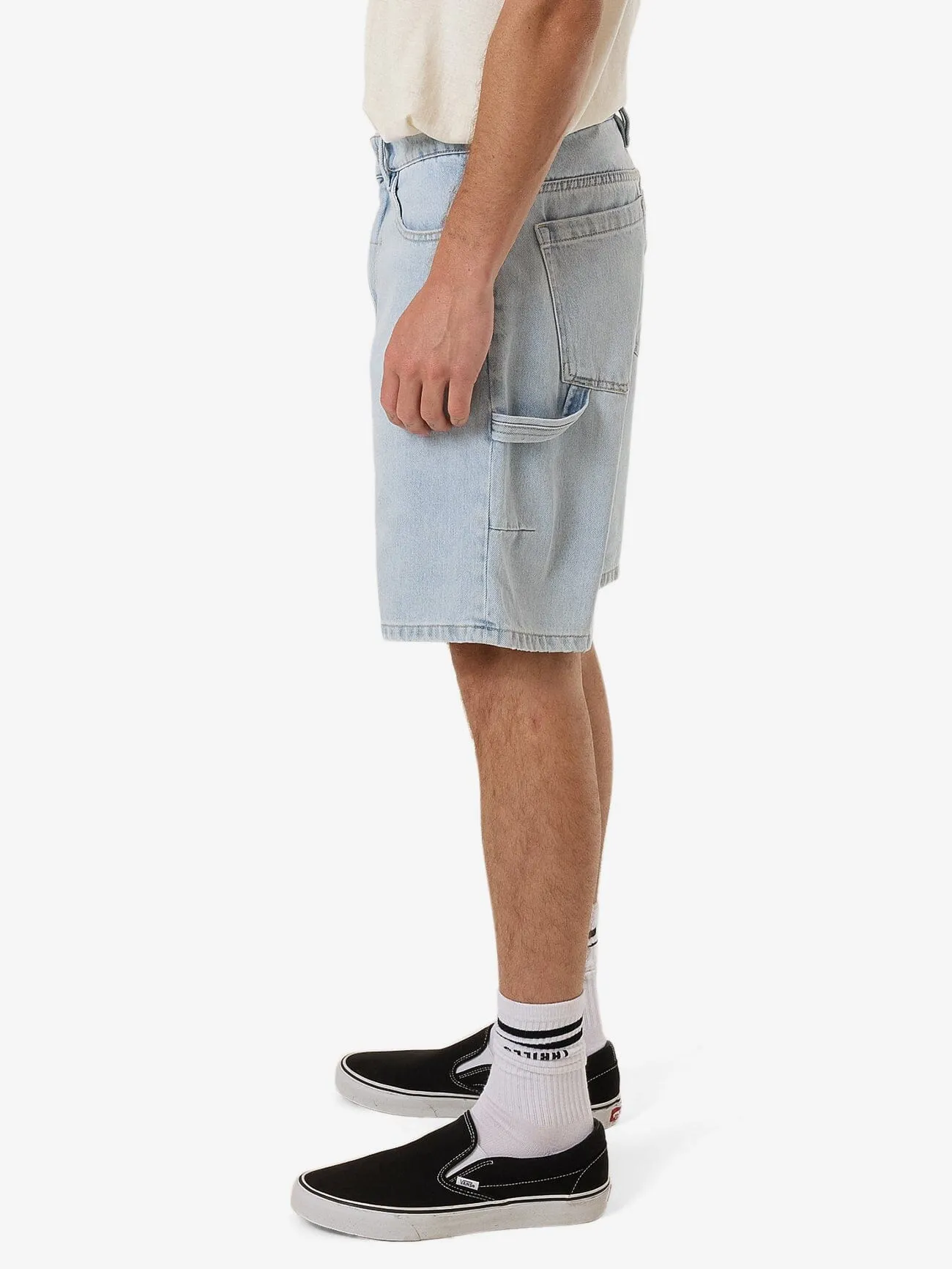 Slacker Denim Short - Ether Blue