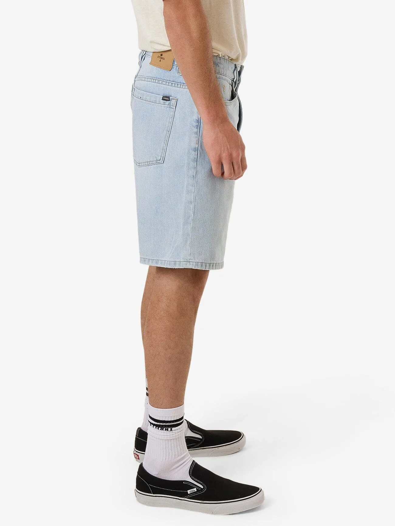 Slacker Denim Short - Ether Blue