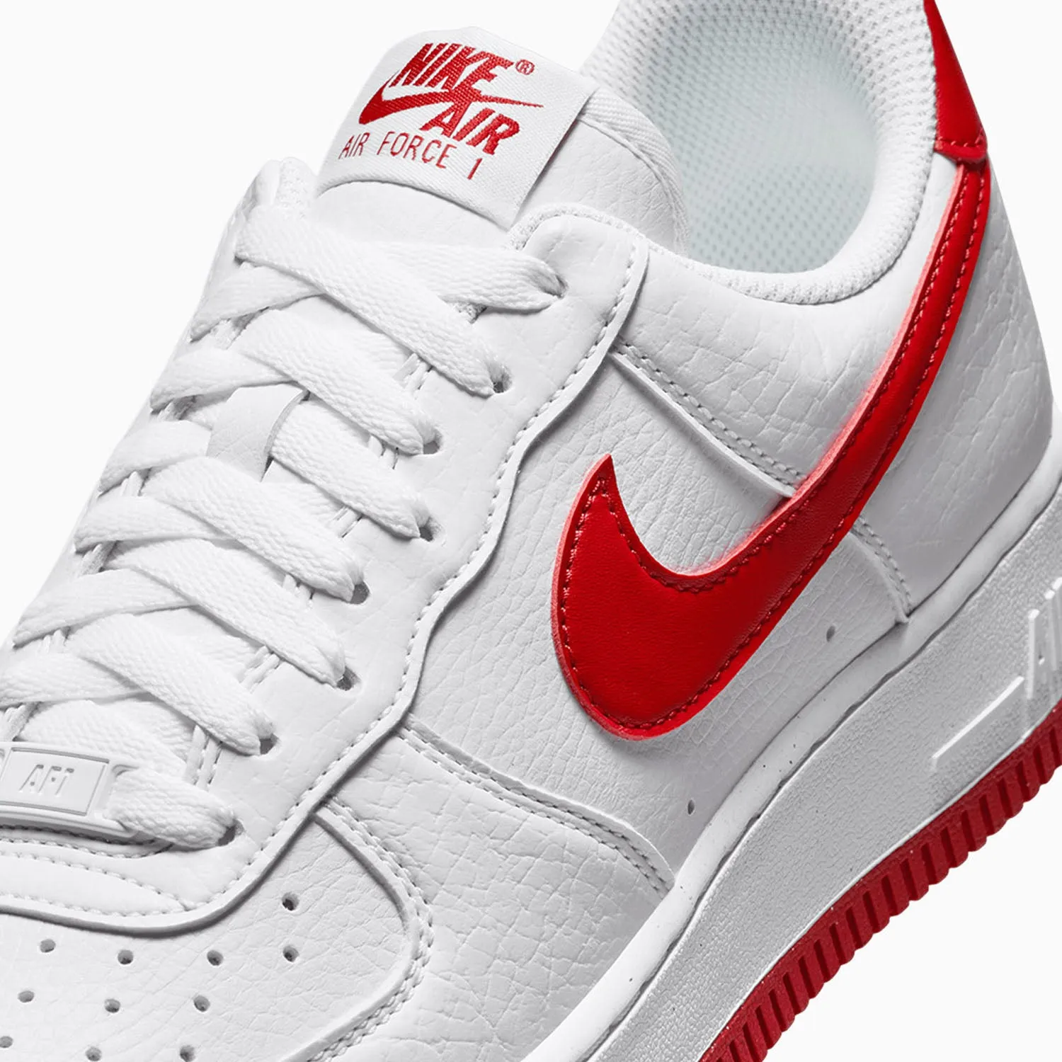 Women's Air Force 1 `07 Next Nature "White Gym Red"